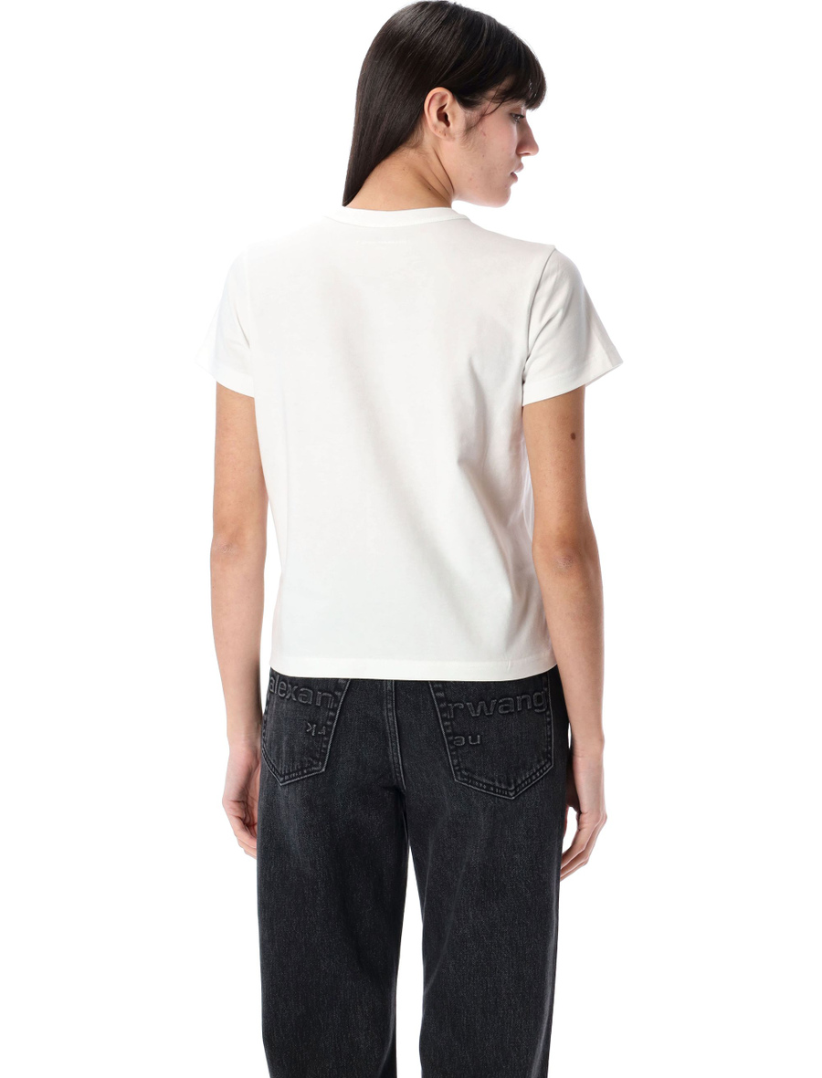 Puff logo Shrunken t-shirt - Spazio Pritelli