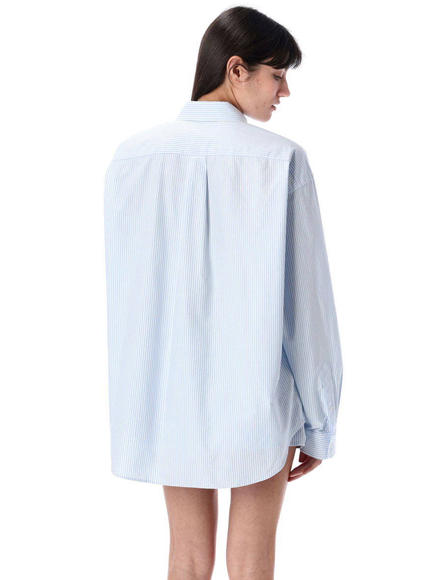 Cotton Oxford oversize shirt - Spazio Pritelli
