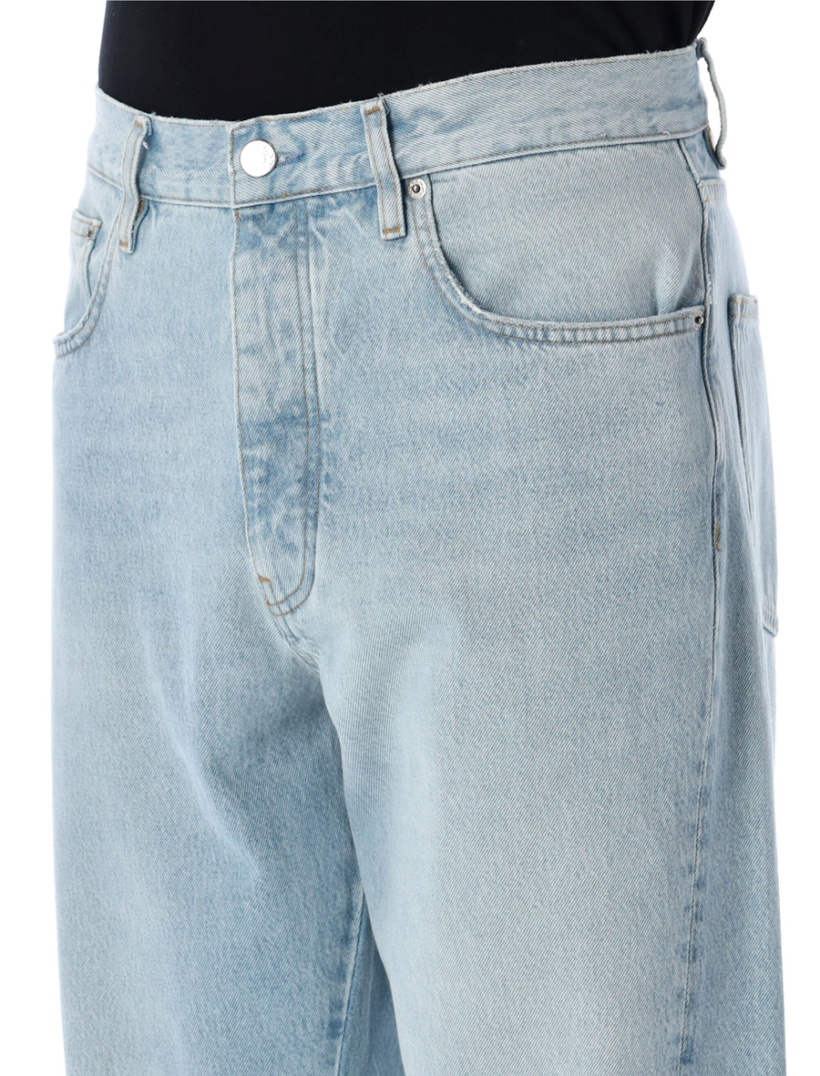 Wide twist jeans - Spazio Pritelli
