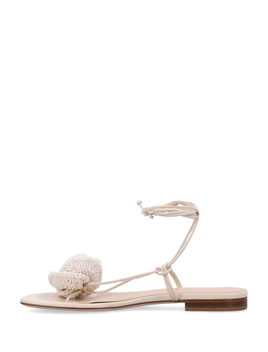 Crochet flower sandal - Spazio Pritelli