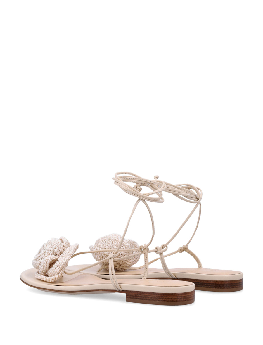Crochet flower sandal - Spazio Pritelli