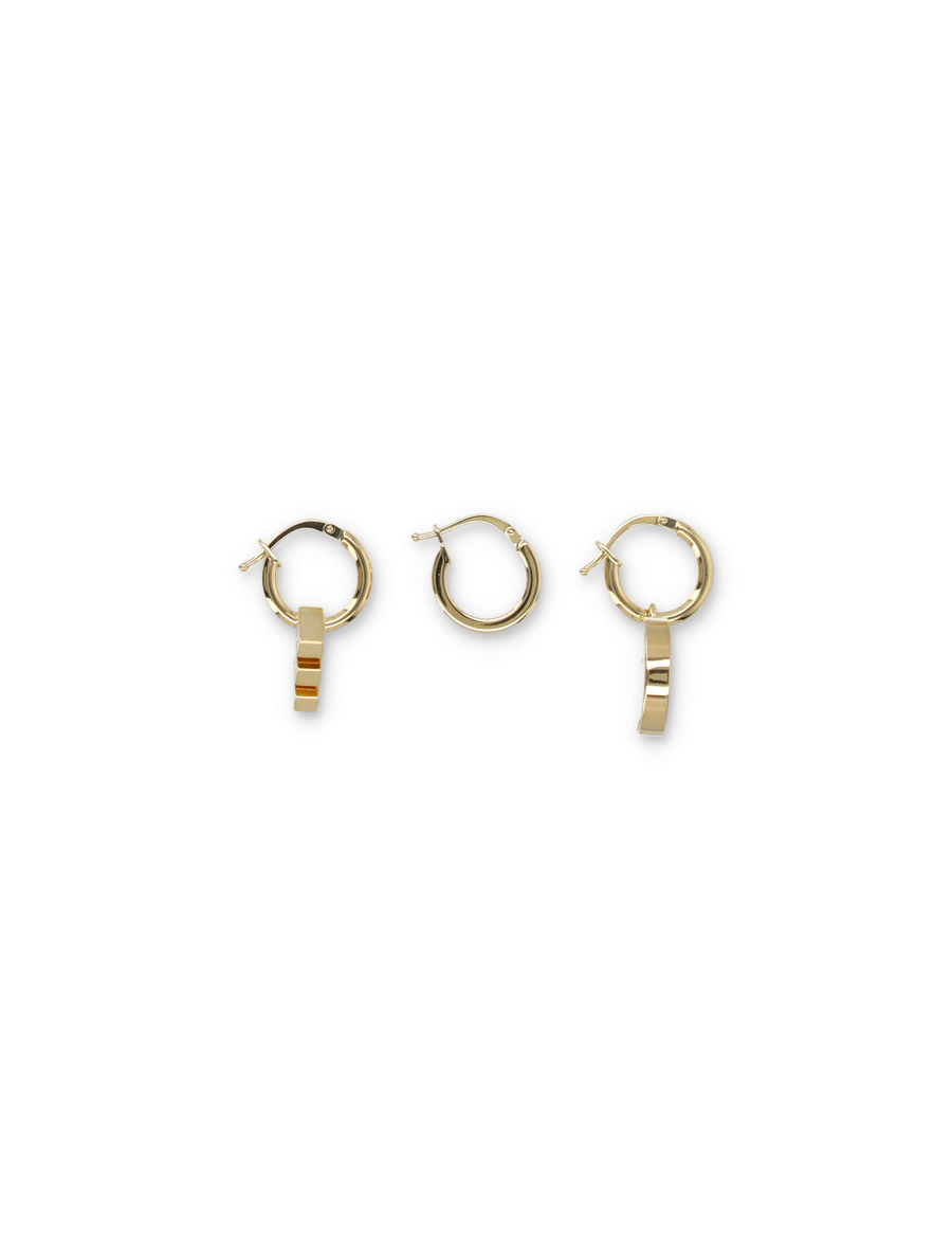 Set of enameled metal earrings - Spazio Pritelli