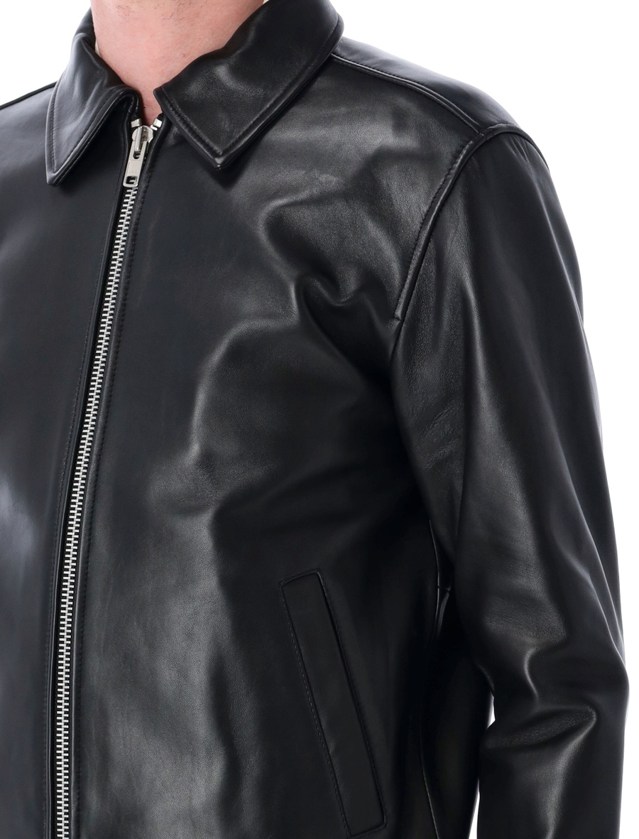 Short leather jacket - Spazio Pritelli