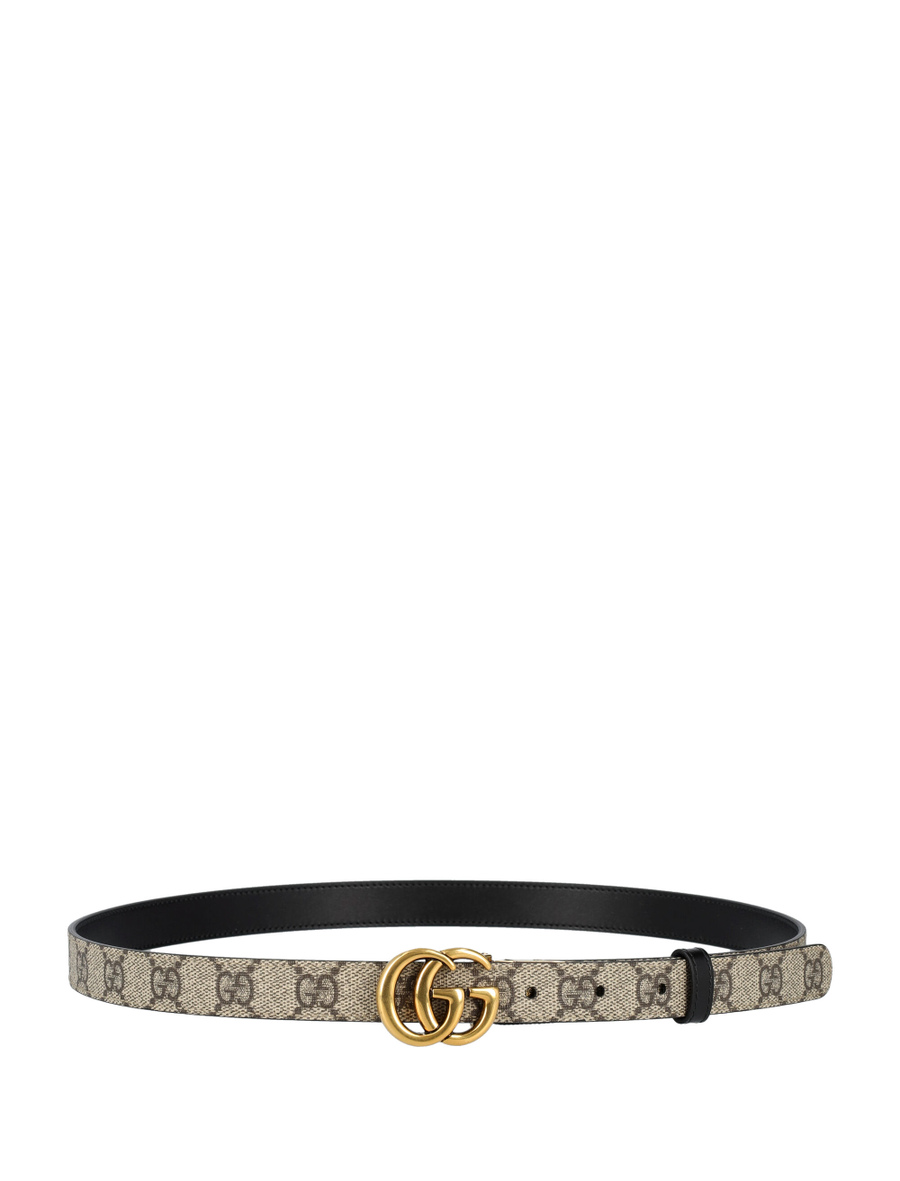 GG Marmont reversible thin belt - Spazio Pritelli