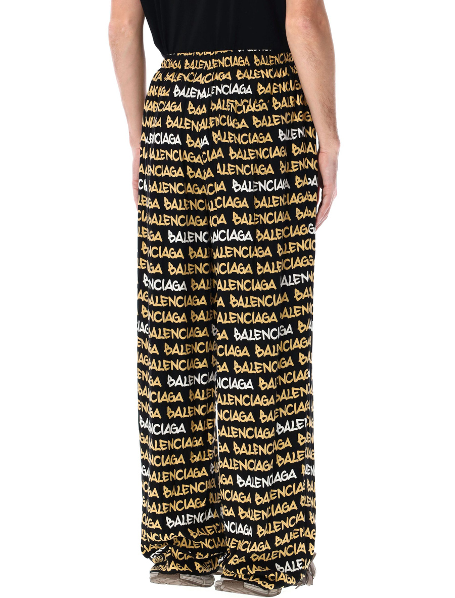 Allover logo pants - Spazio Pritelli