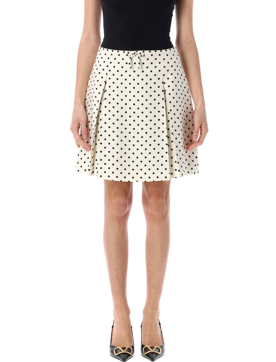 Polka dot mini skirt - Spazio Pritelli
