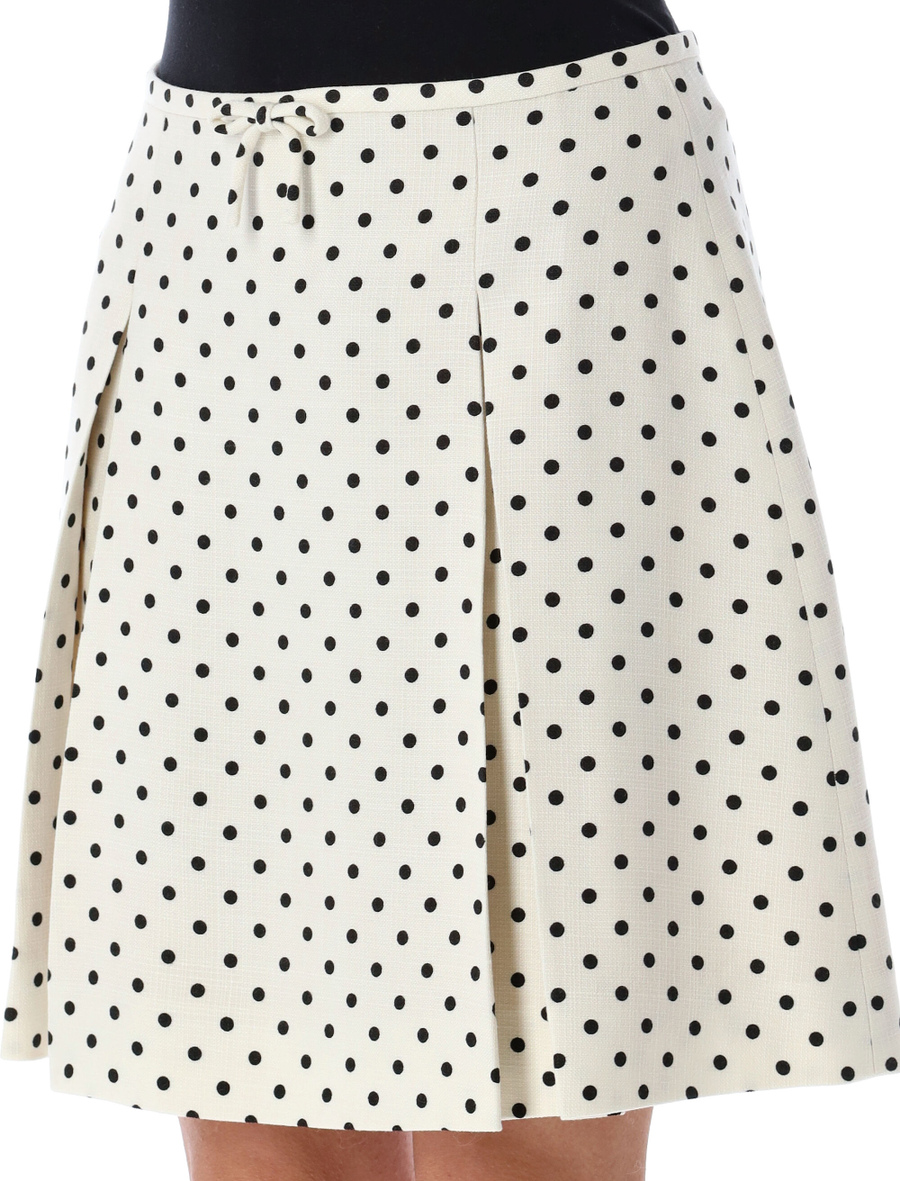 Polka dot mini skirt - Spazio Pritelli