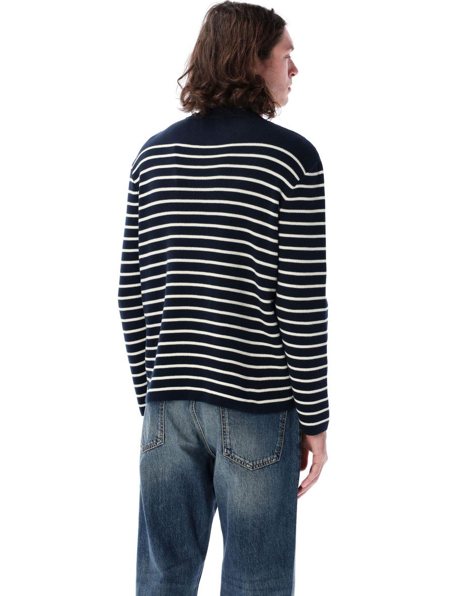 Striped cotton sweater - Spazio Pritelli
