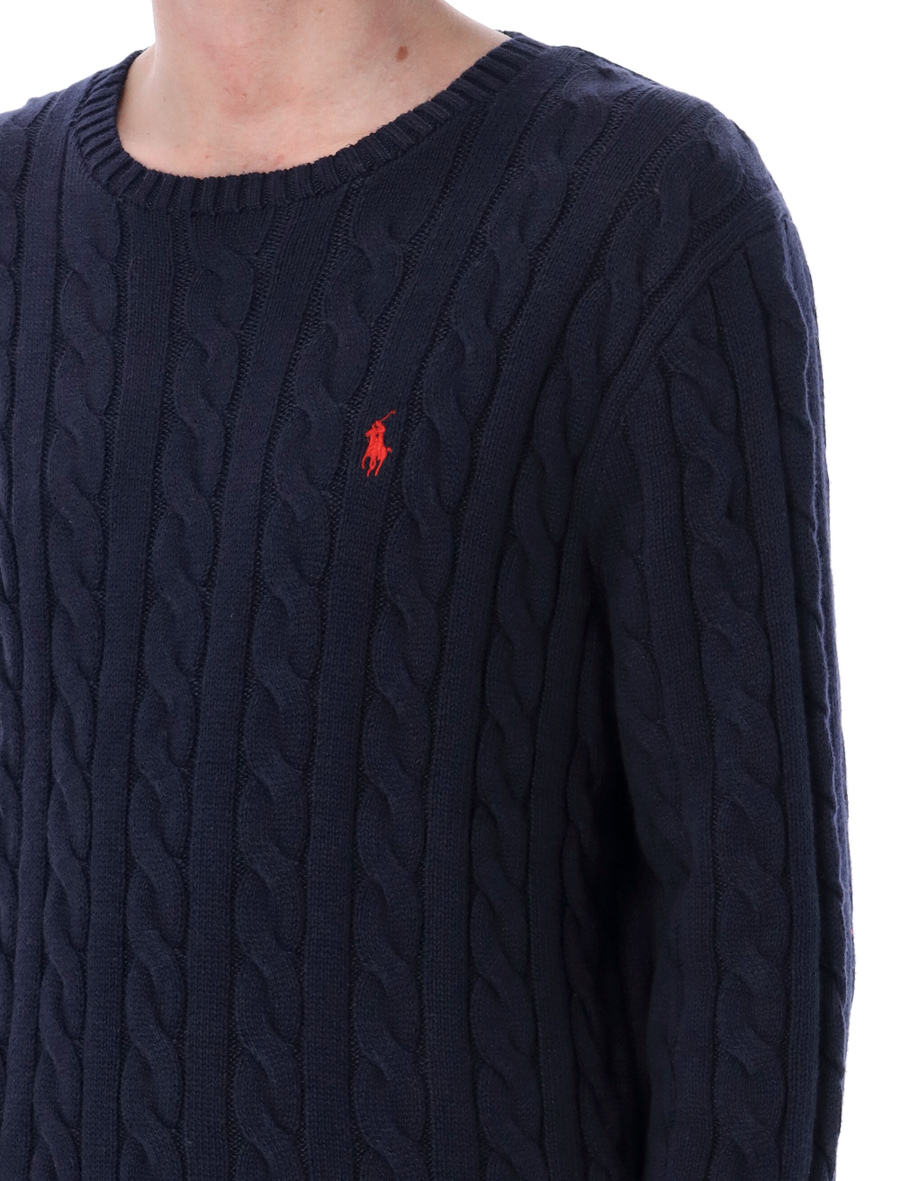 Cable knit sweater - Spazio Pritelli