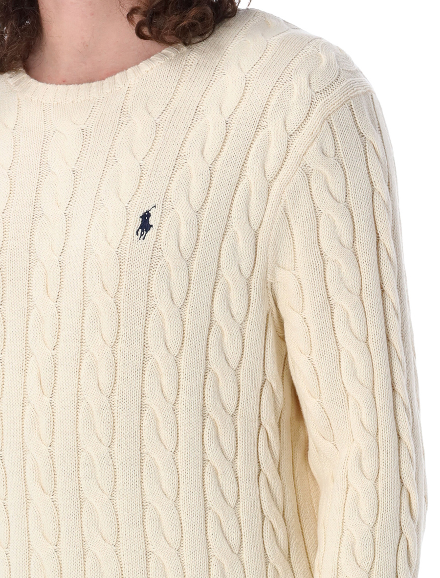 Cable knit sweater - Spazio Pritelli