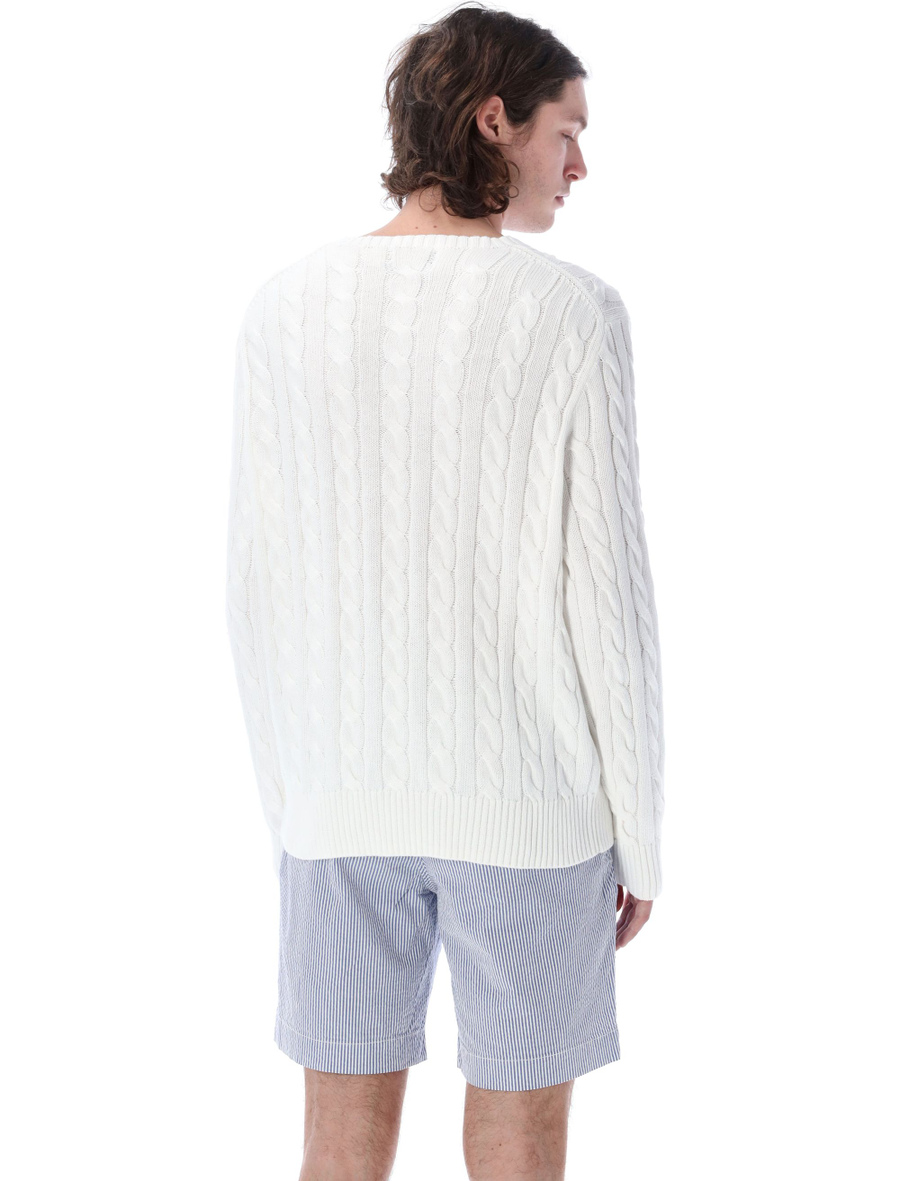 Cable knit sweater - Spazio Pritelli