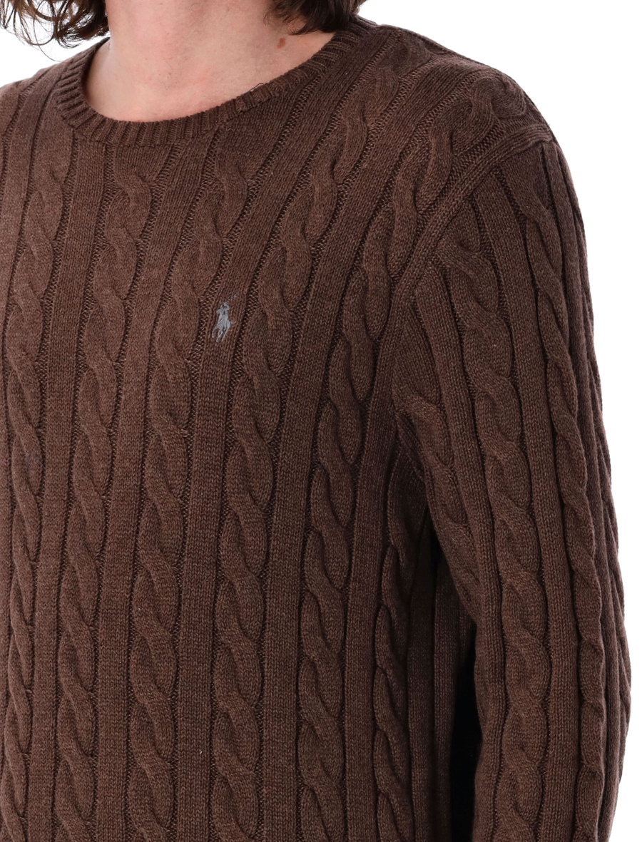 Cable knit sweater - Spazio Pritelli