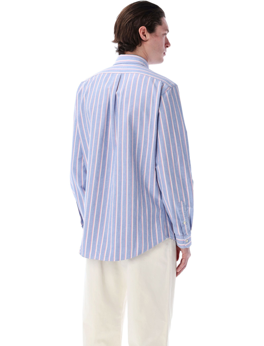 Custom stripes oxford shirt - Spazio Pritelli
