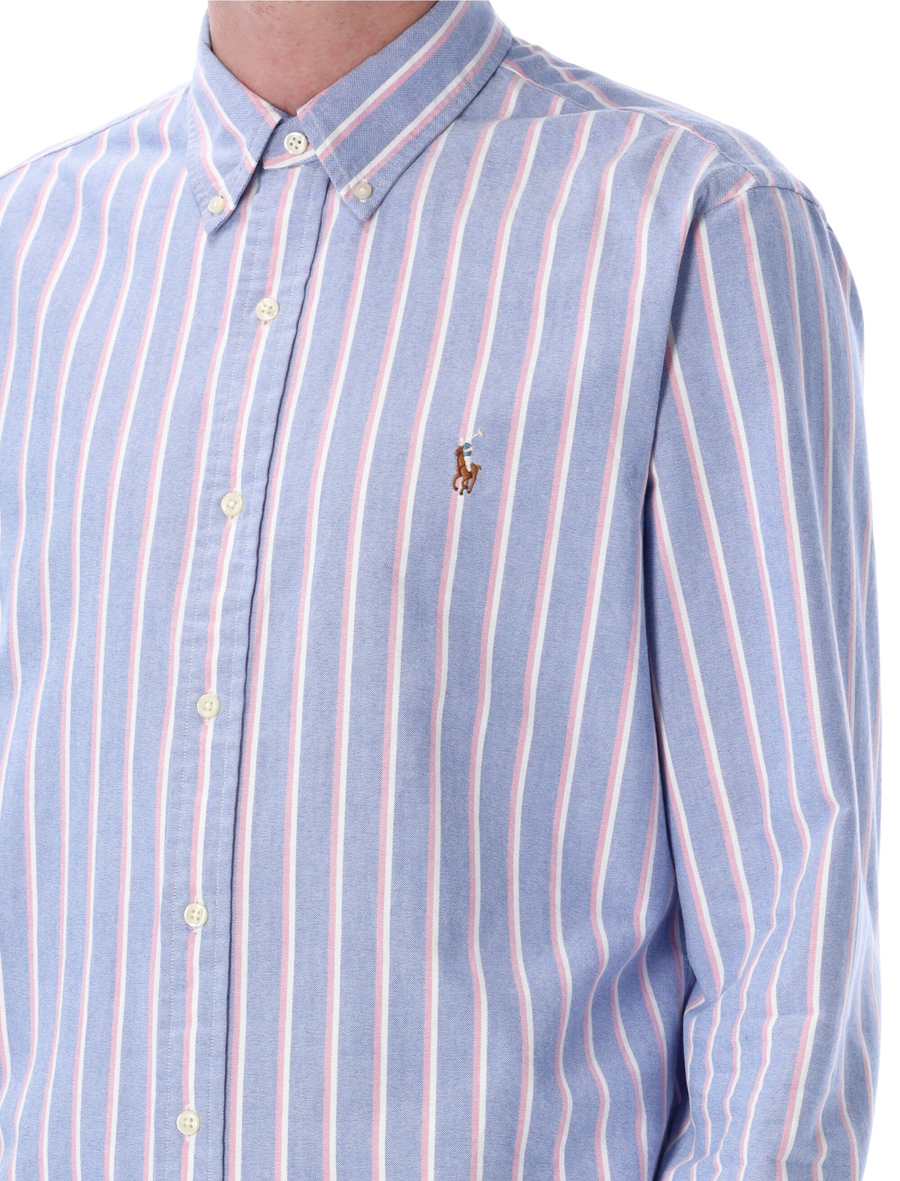 Custom stripes oxford shirt - Spazio Pritelli