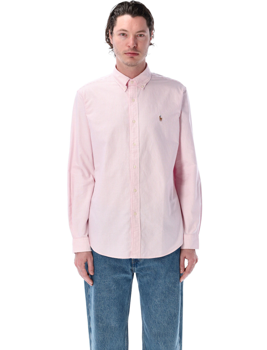 Custom striped oxford shirt - Spazio Pritelli