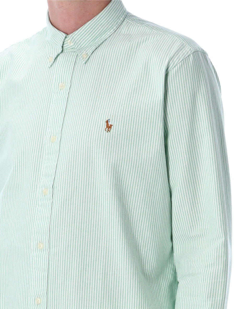 Custom striped oxford shirt - Spazio Pritelli