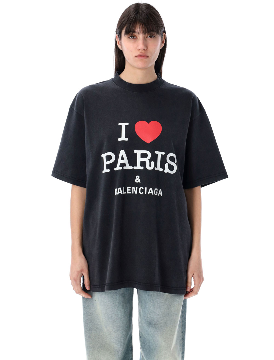I Love Paris & Balenciaga t-shirt - Spazio Pritelli