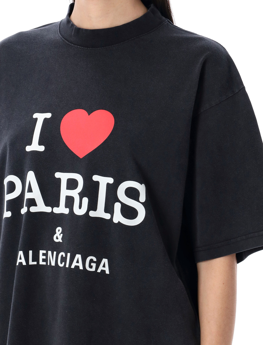 I Love Paris & Balenciaga t-shirt - Spazio Pritelli
