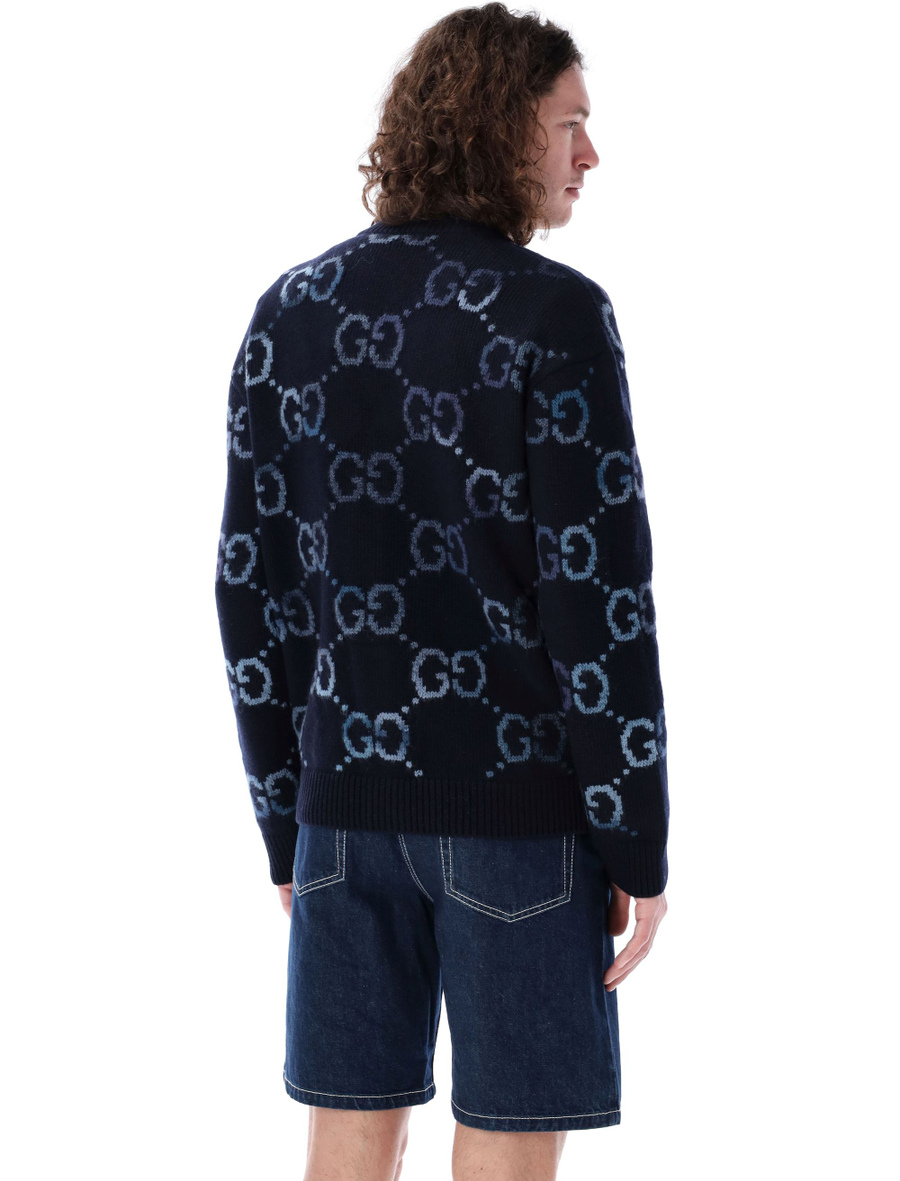 GG intarsia cardigan - Spazio Pritelli