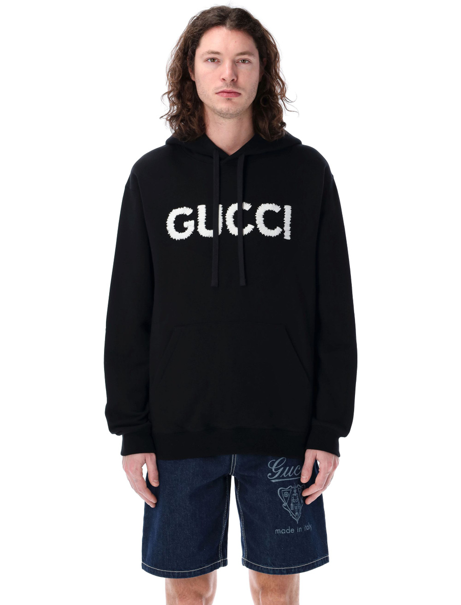 Embroidered hoodie - Spazio Pritelli