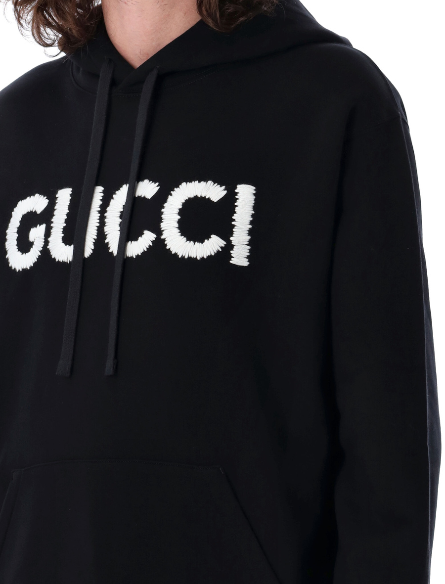 Embroidered hoodie - Spazio Pritelli