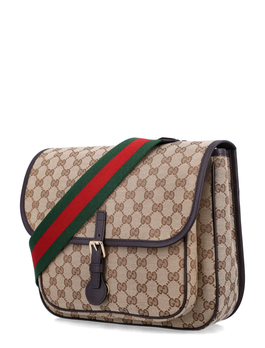 Kid - GG canvas messenger bag - Spazio Pritelli