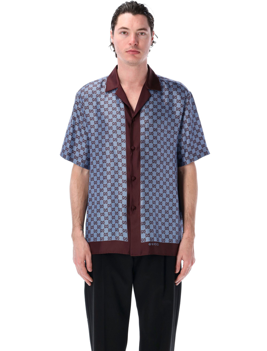 Printed silk shirt - Spazio Pritelli