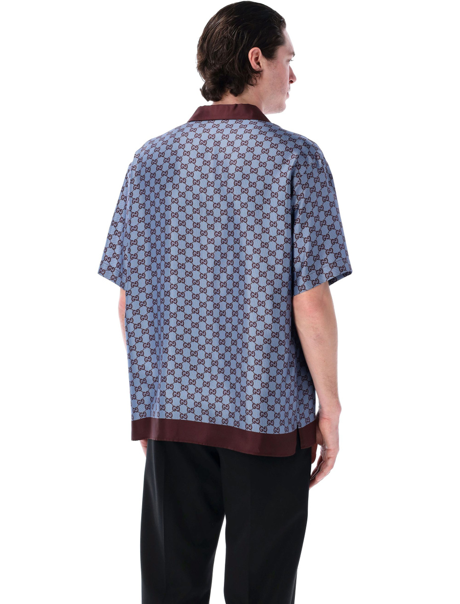 Printed silk shirt - Spazio Pritelli