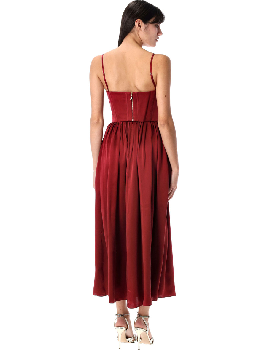 Corset midi dress - Spazio Pritelli