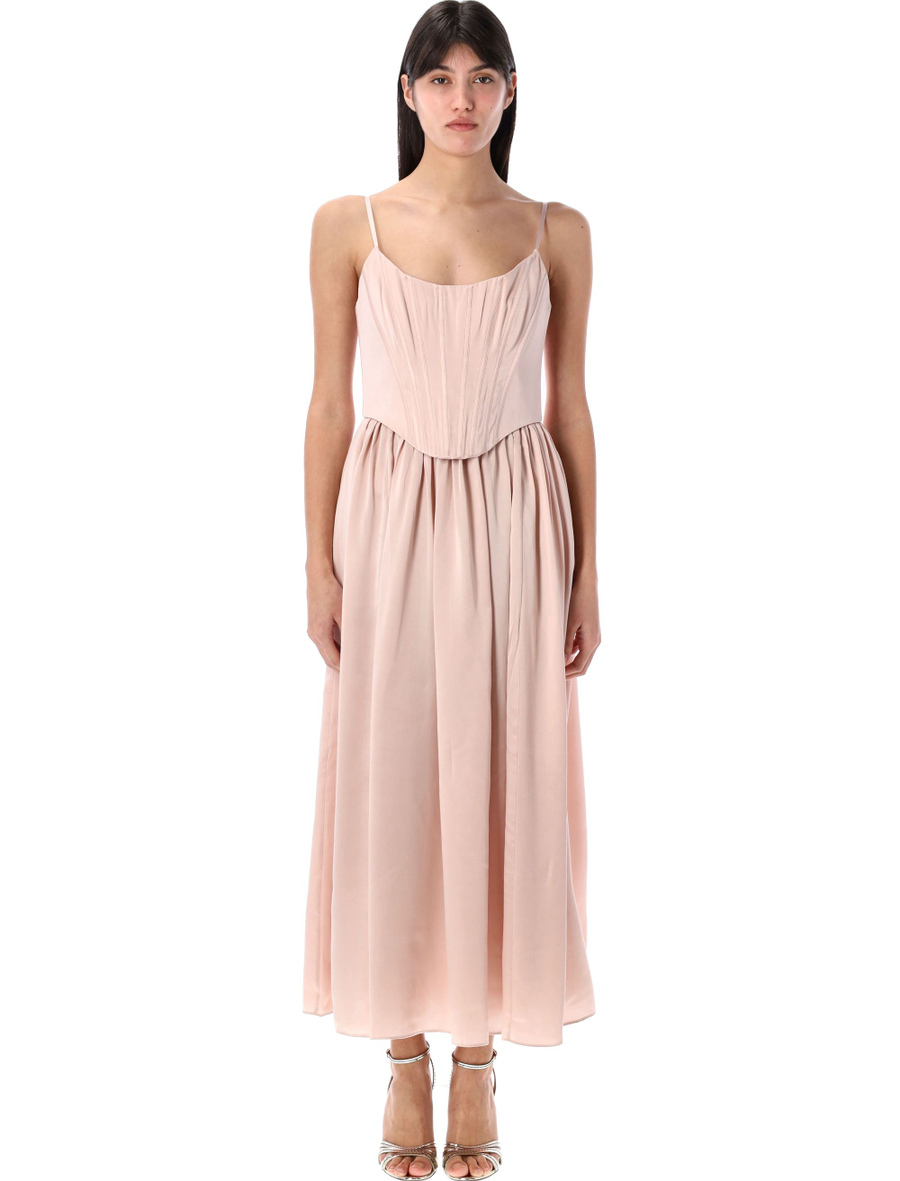 Corset midi dress - Spazio Pritelli