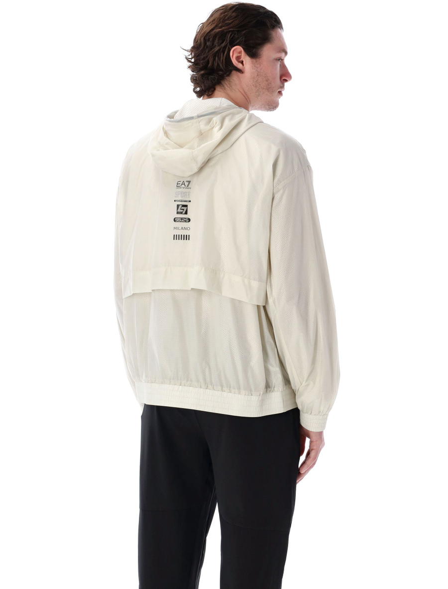Nylon hooded jacket - Spazio Pritelli