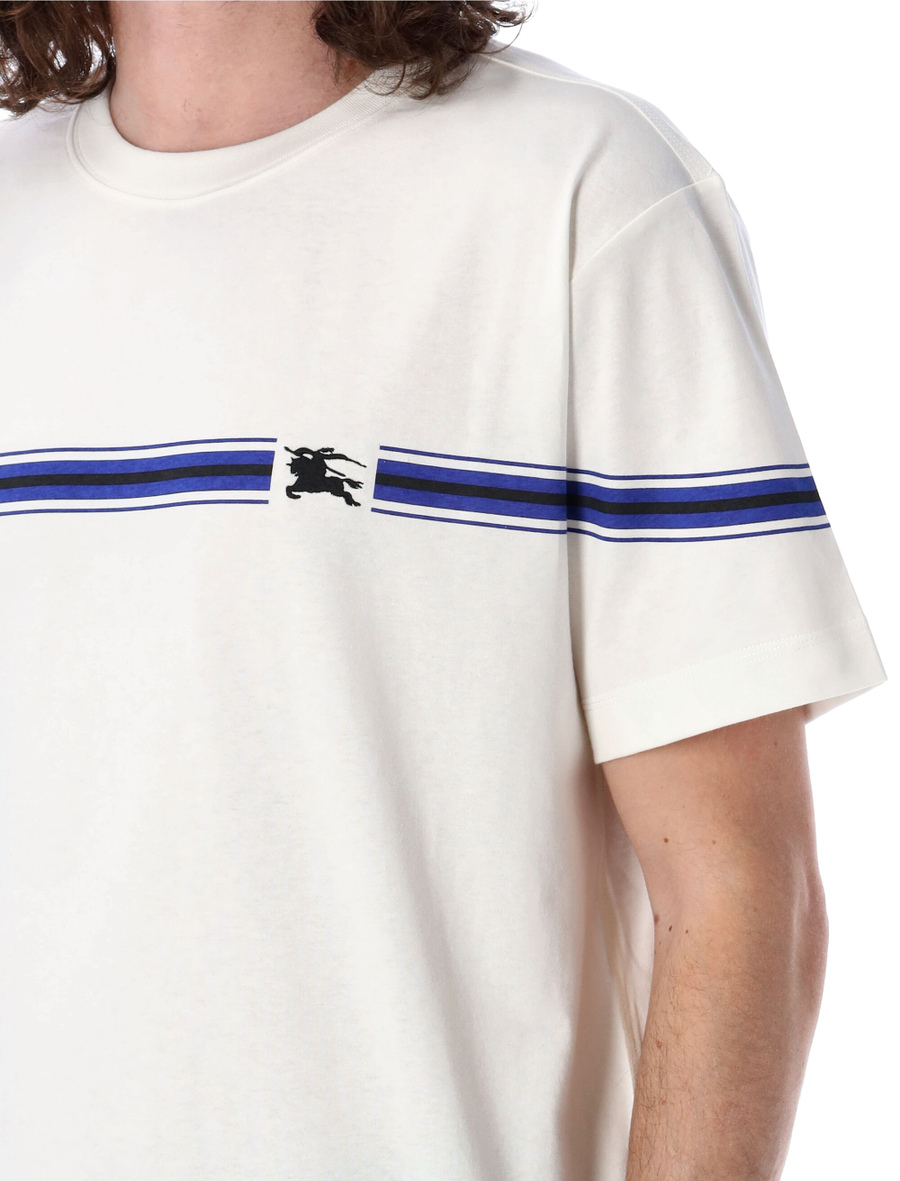 Striped cotton t-shirt - Spazio Pritelli