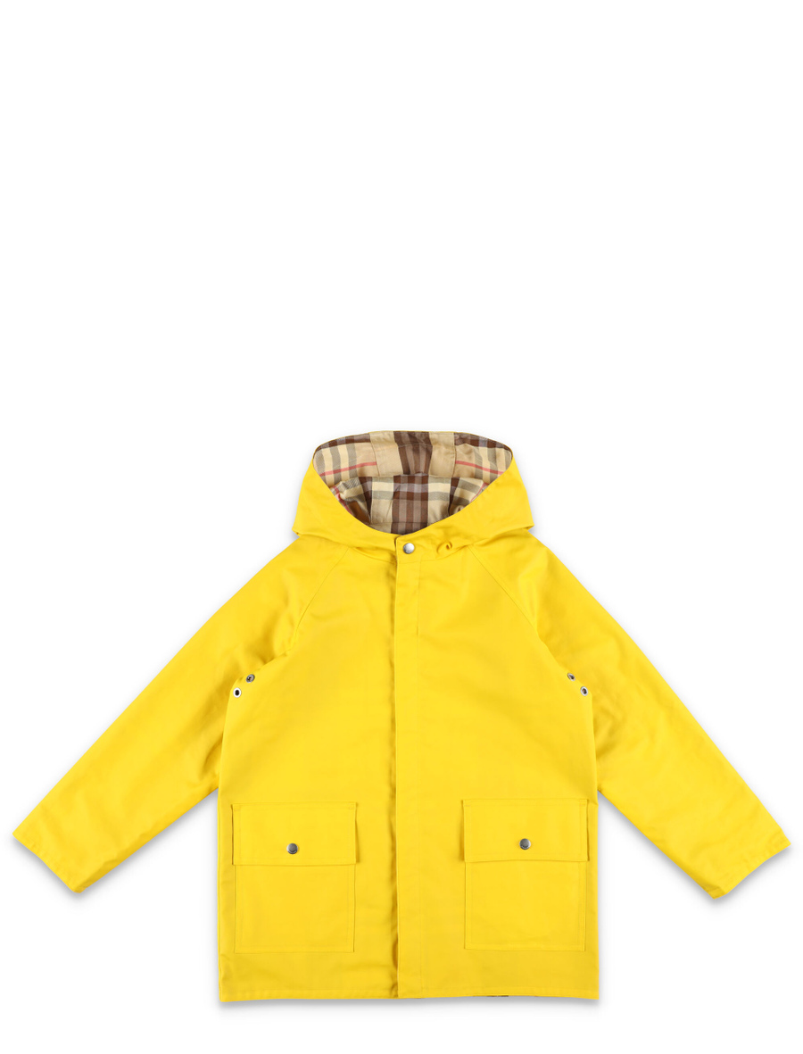 Kid - Reversible check cotton coat - Spazio Pritelli