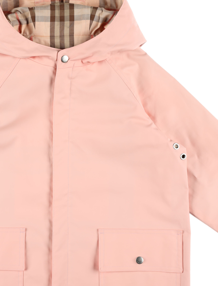 Kid - Reversible check cotton coat - Spazio Pritelli