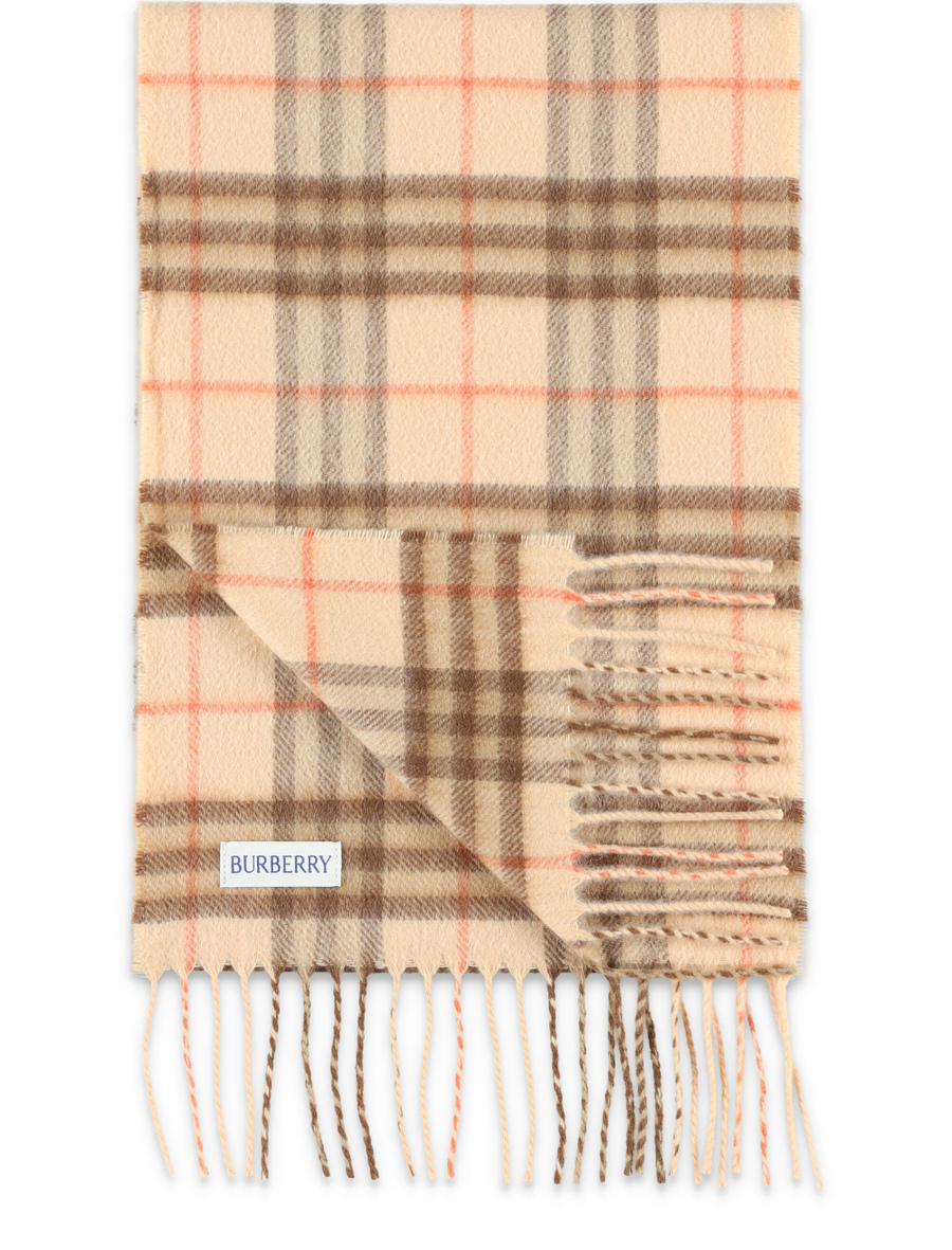 Kid - Check cashmere scarf - Spazio Pritelli