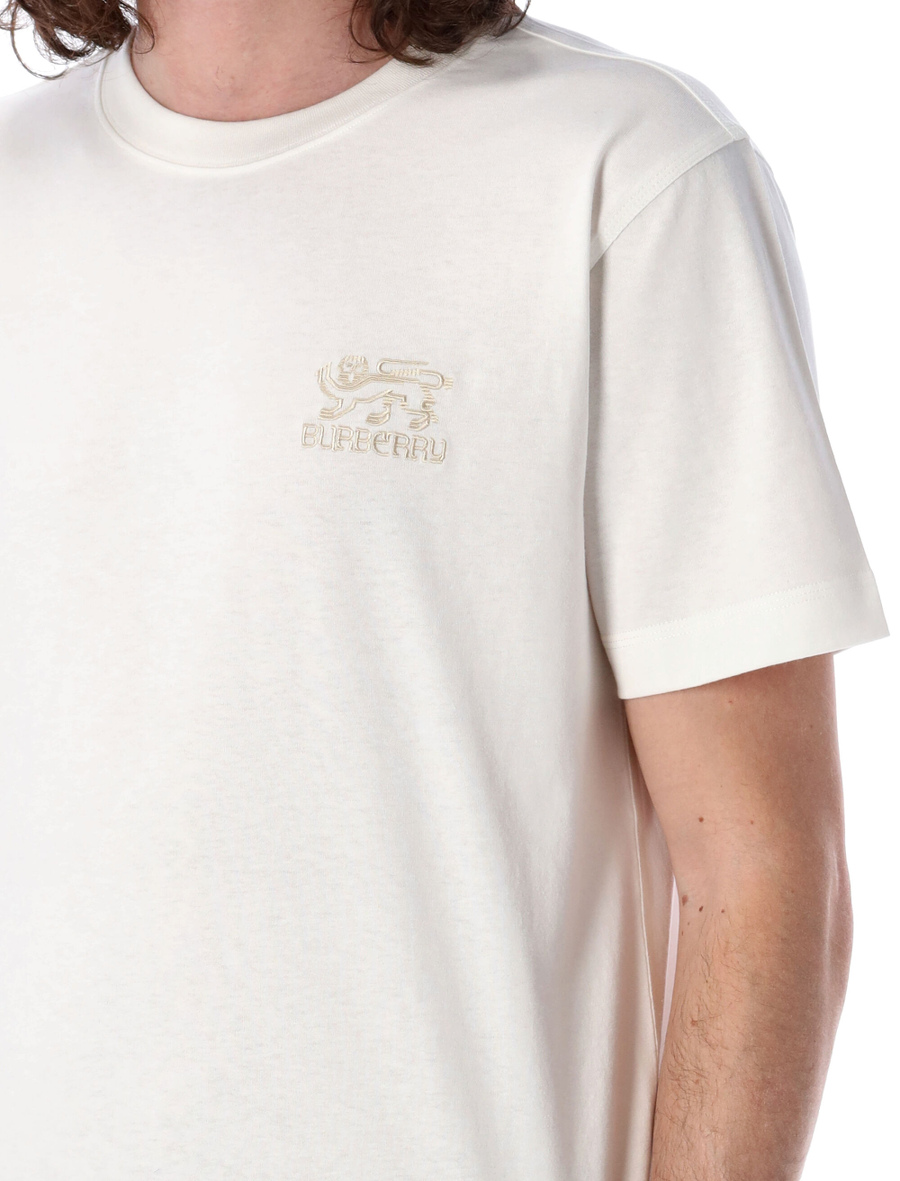 Embroidered cotton t-shirt - Spazio Pritelli