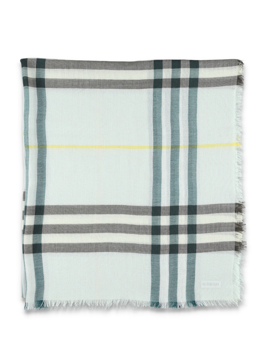 Check wool scarf - Spazio Pritelli