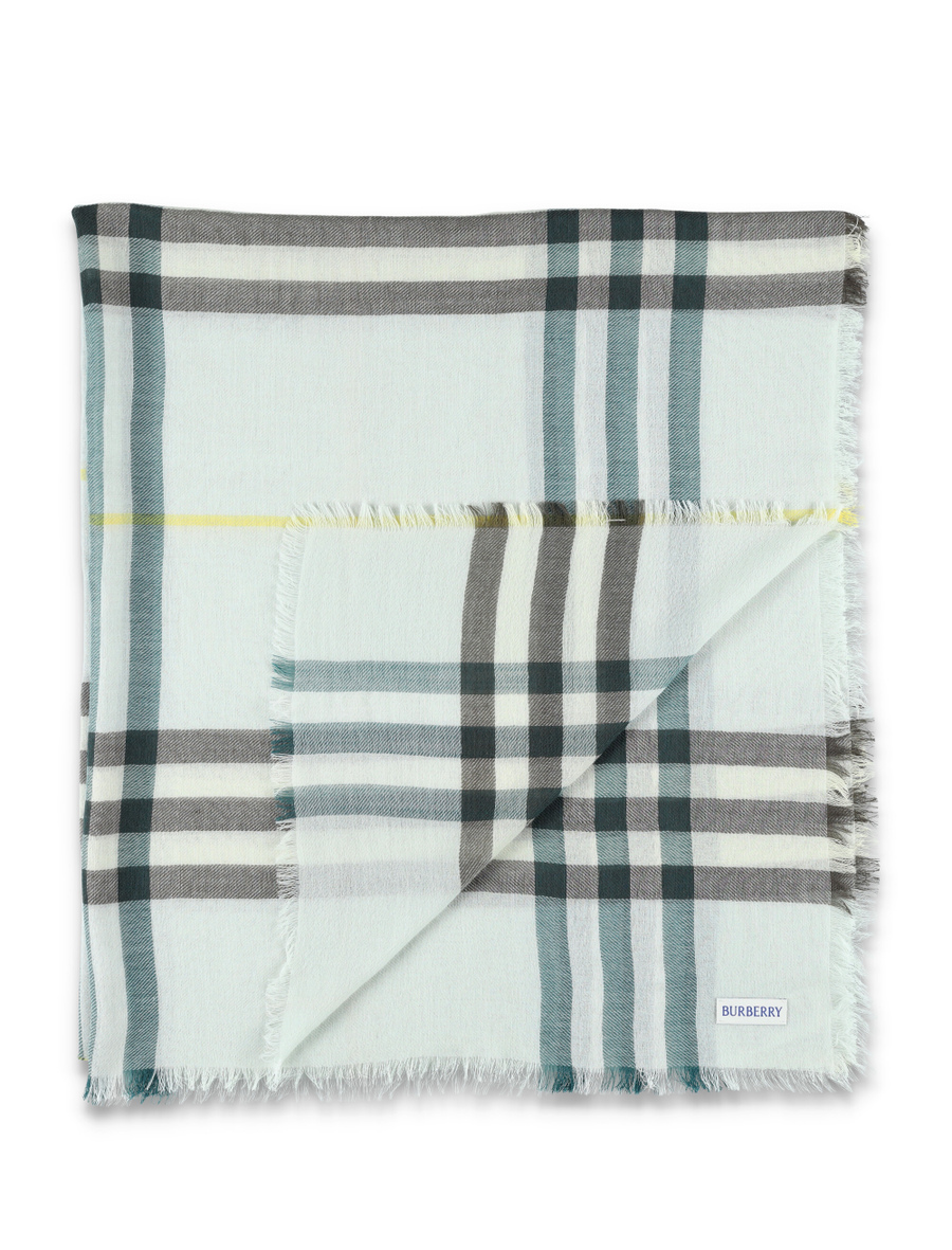 Check wool scarf - Spazio Pritelli