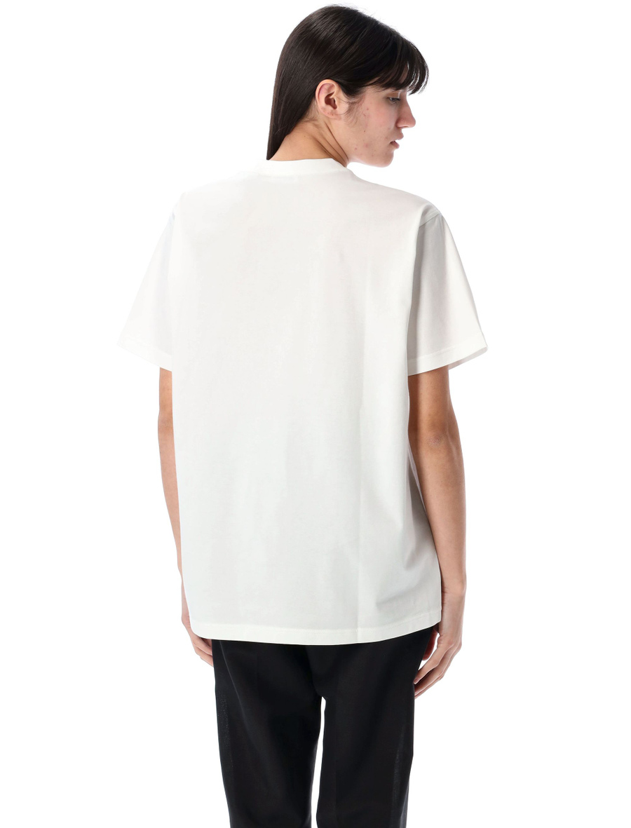 Check pocket cotton t-shirt - Spazio Pritelli