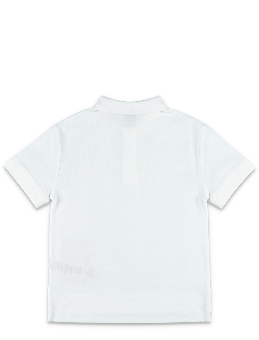 Kid - Check label polo shirt - Spazio Pritelli