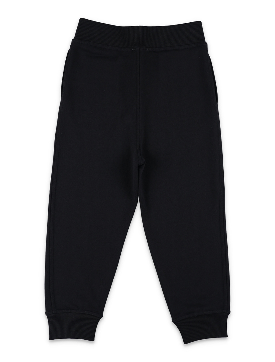 Kid - Check label sweatpants - Spazio Pritelli