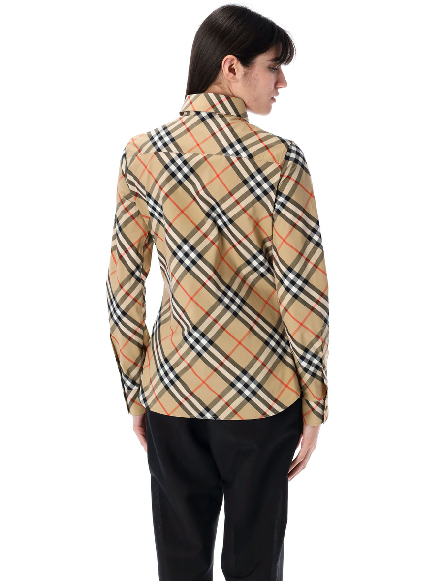 Slim fit Check cotton shirt - Spazio Pritelli