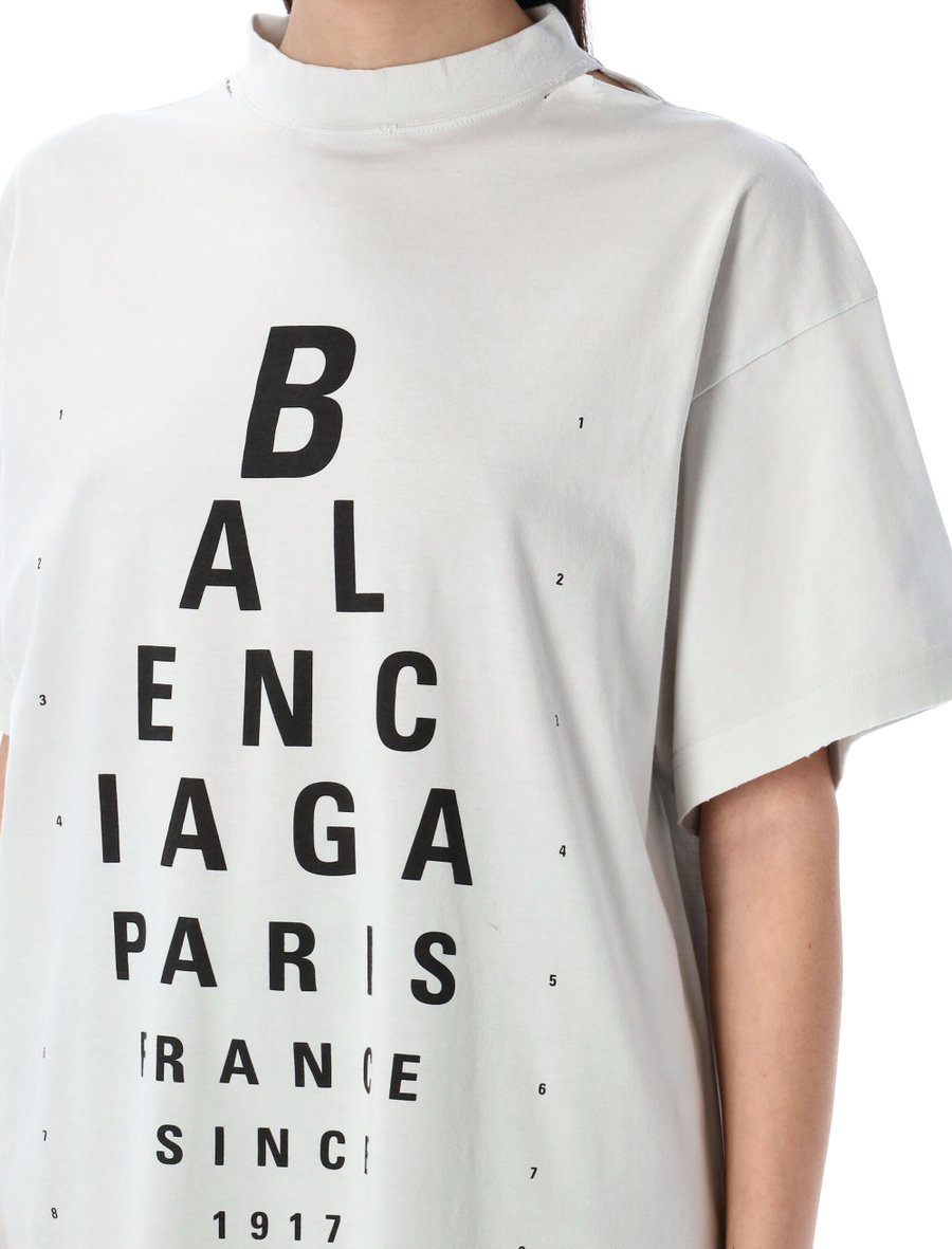 Optical oversized t-shirt - Spazio Pritelli