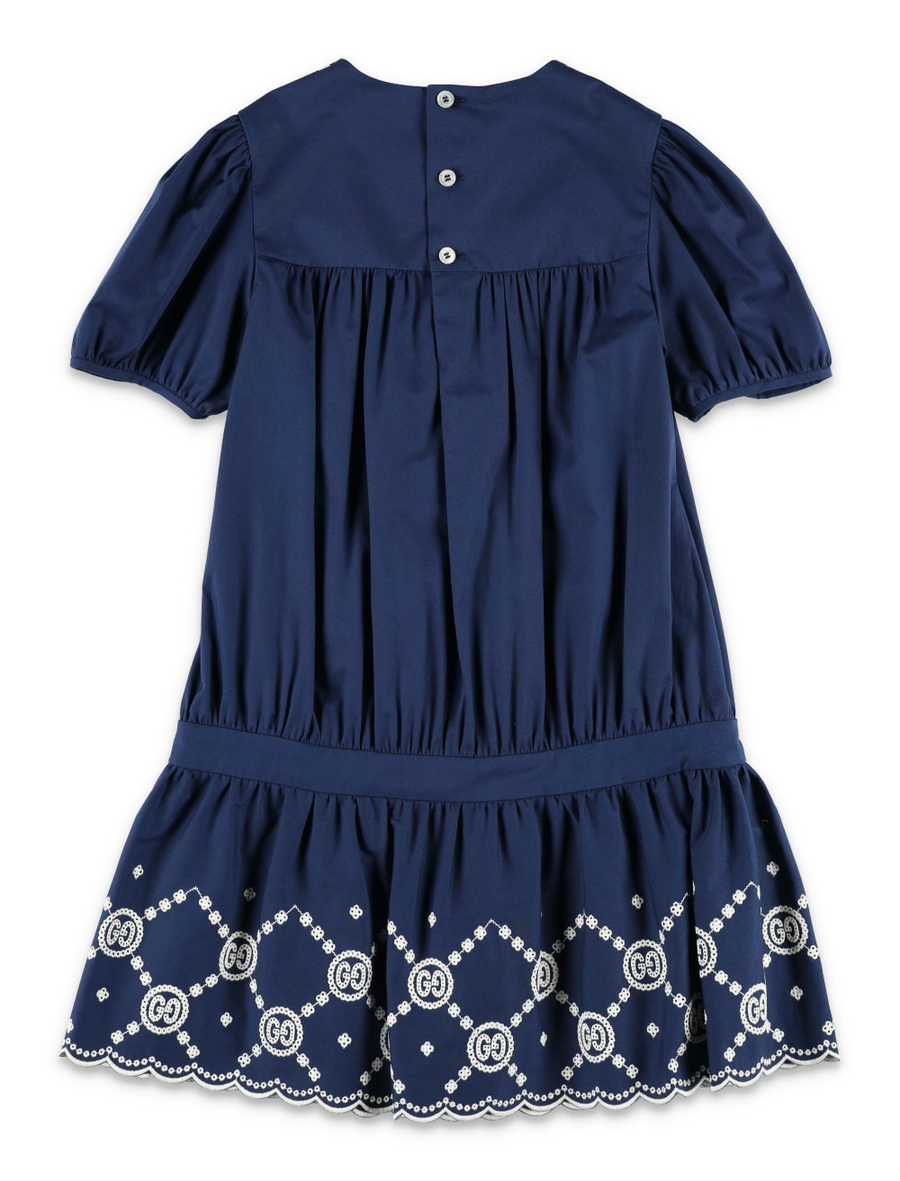 Kid - Embroidered cotton dress - Spazio Pritelli