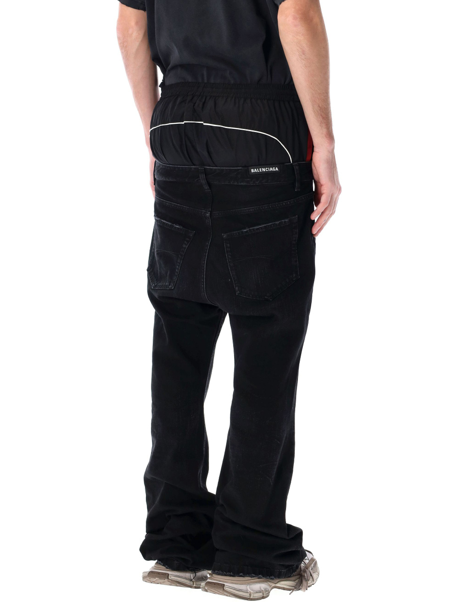 Layered jeans - Spazio Pritelli