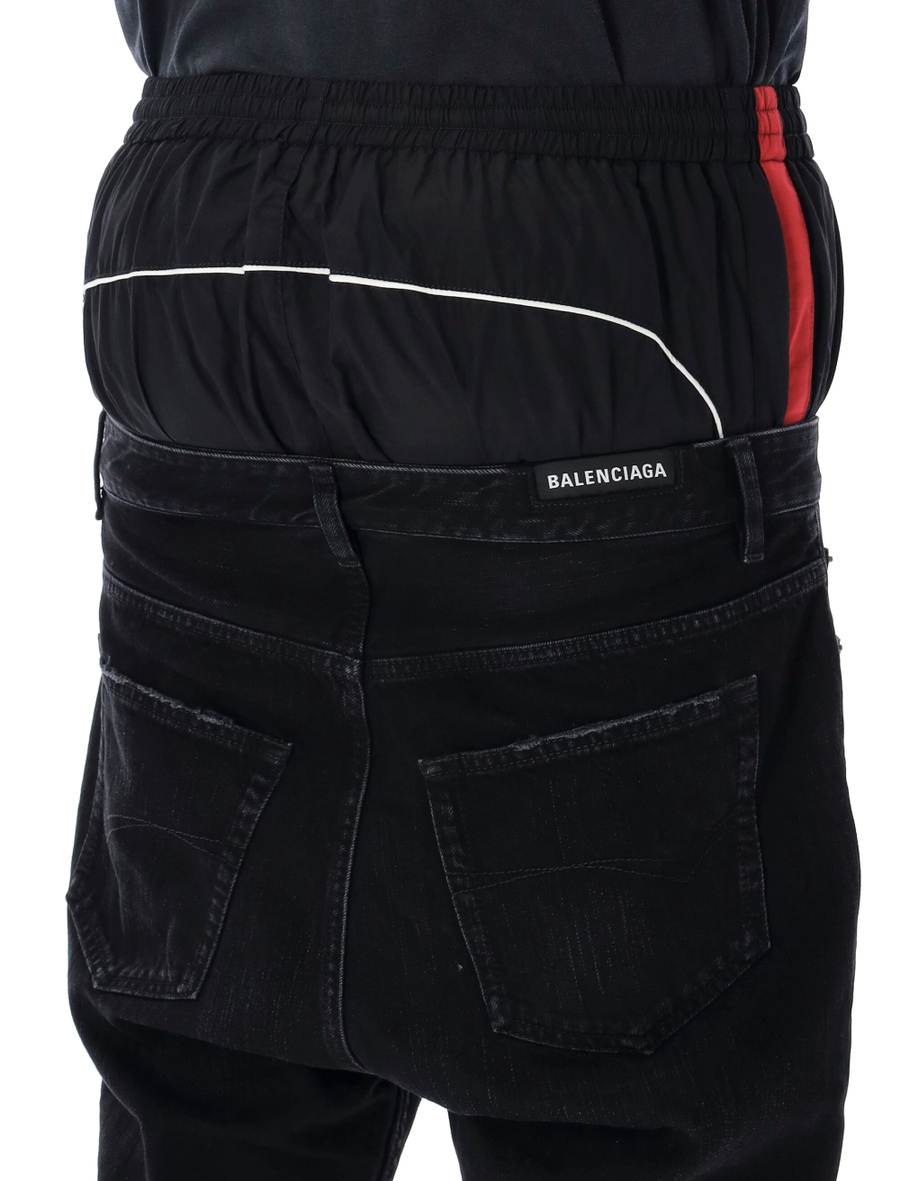 Layered jeans - Spazio Pritelli