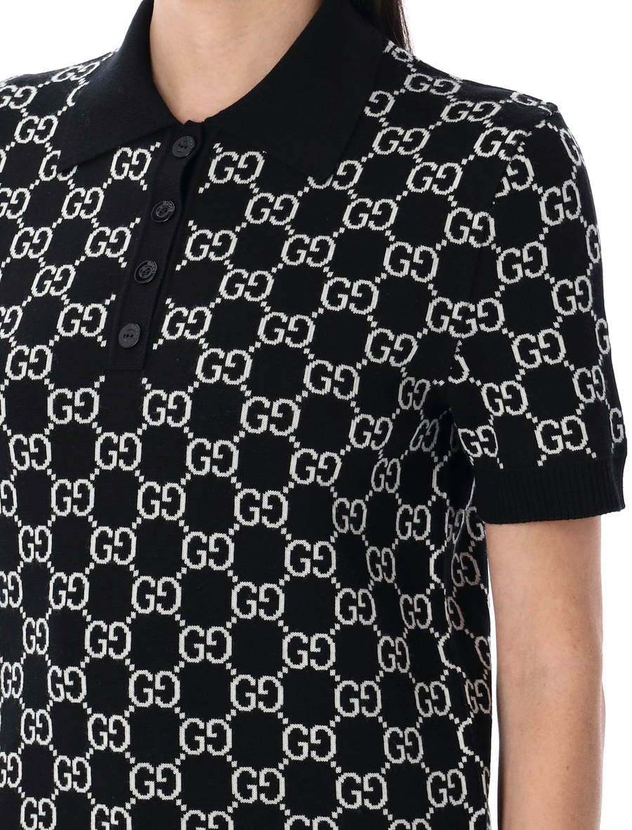 Reversible GG jacquard polo shirt - Spazio Pritelli