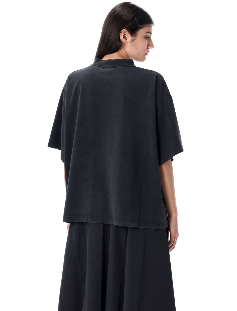 I Love Paris oversized cropped t-shirt - Spazio Pritelli