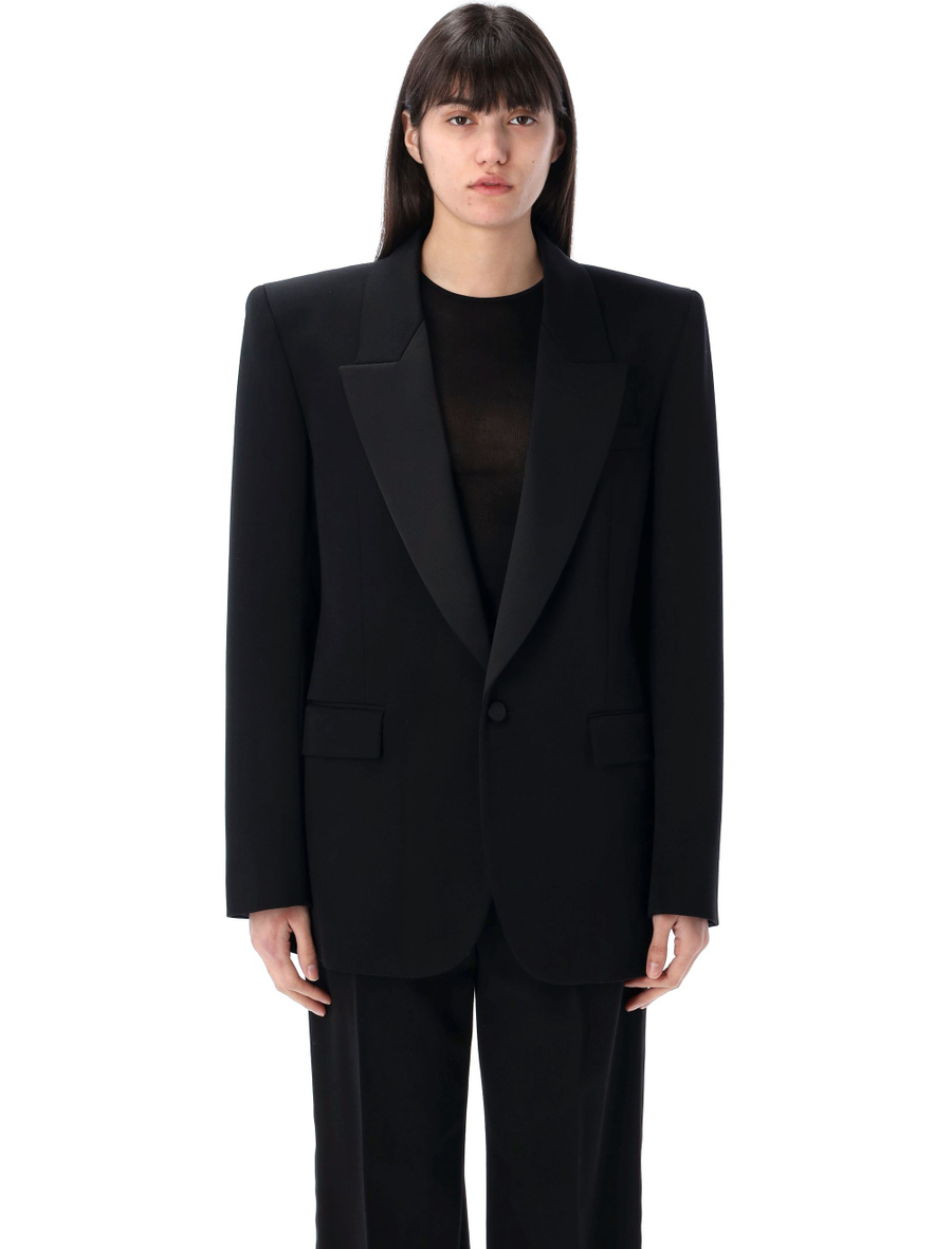 Grain de poudre Tuxedo jacket - Spazio Pritelli
