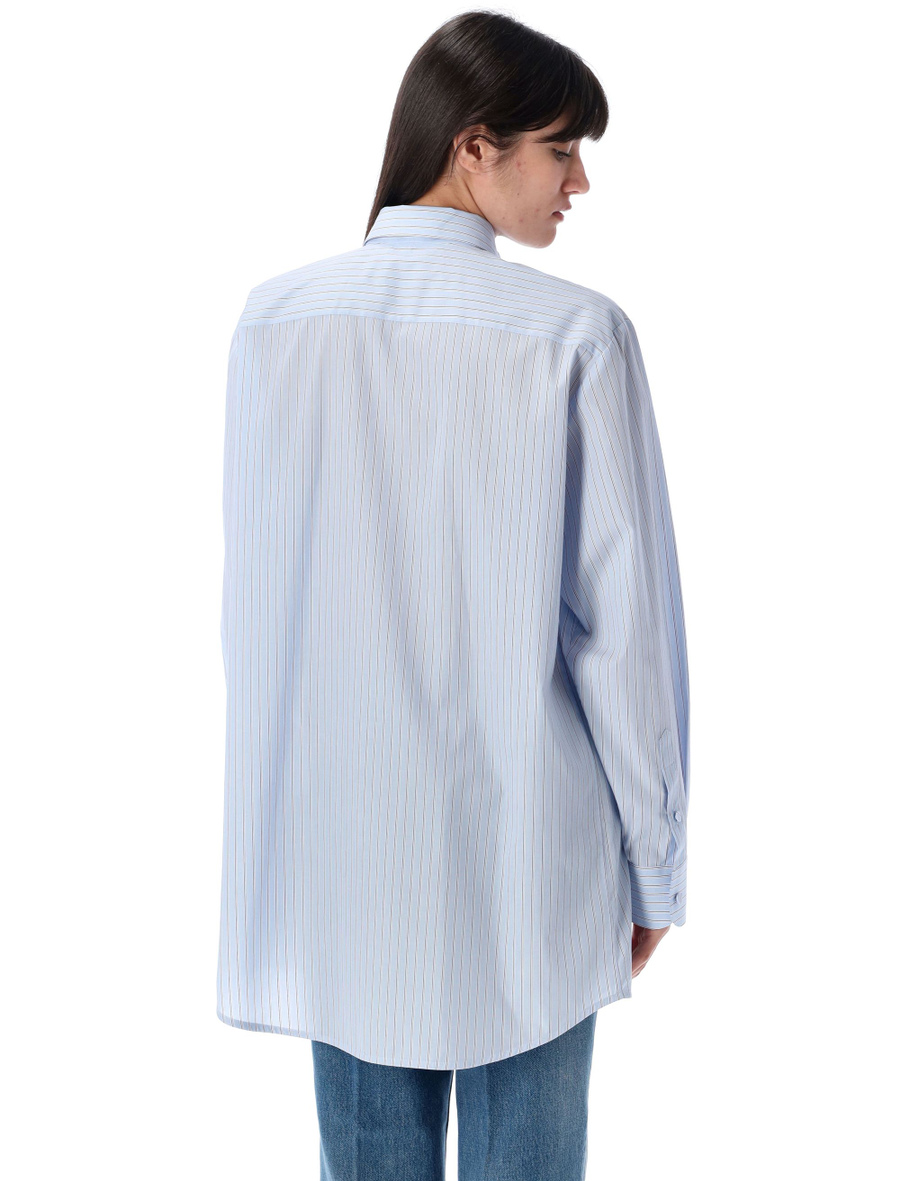 Striped cotton shirt - Spazio Pritelli